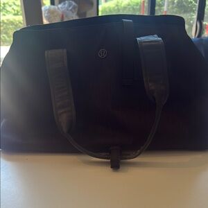 Lululemon Athletica Black Duffel Bag for Everyday Use